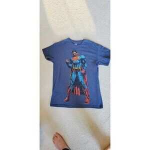DC Comics Superman Men's Graphic T-shirt M Superhero Crime Fighter Man of Steel
